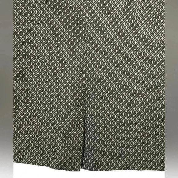 NWOT Beechers Brook, Geometric Pattern Stretch Knee-Length Skirt, XL, Black πΈ - Picture 7 of 8